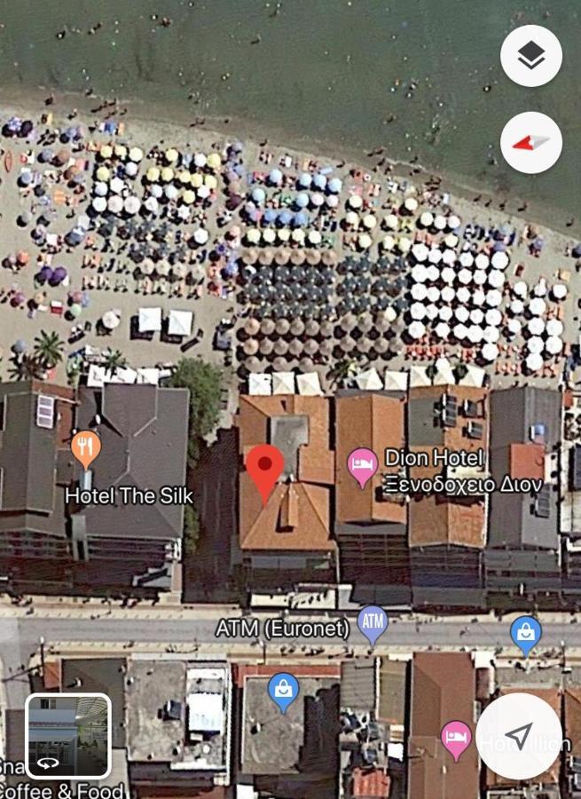 Nos Beach House Paralía Eksteriør bilde